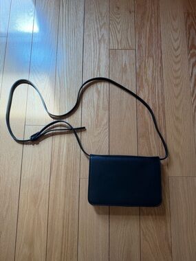 Black small Crossbody wallet Bag